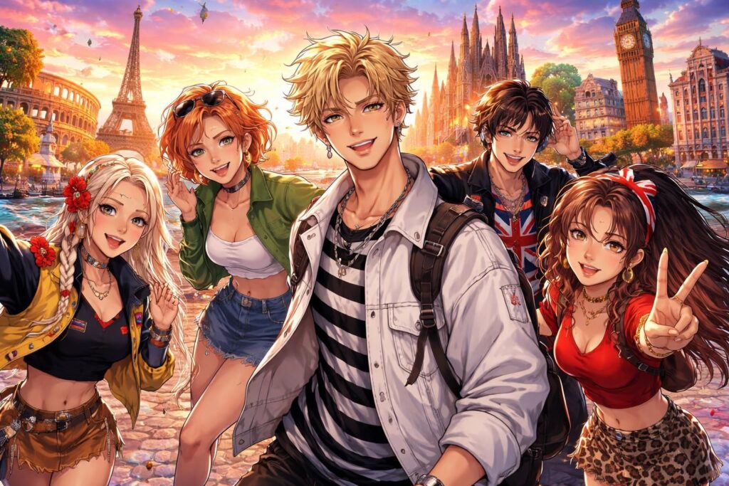 découvrez l'annonce de la tournée européenne 2026 'on the move' du groupe 트렌드지, avec des concerts dans 5 pays à travers l'europe.