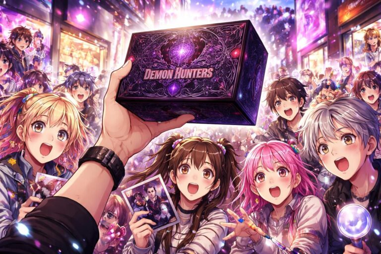 découvrez le lancement exclusif de la box mystère demon hunters, une nouvelle sensation k-pop qui ravit les fans avec des produits uniques et inédits.