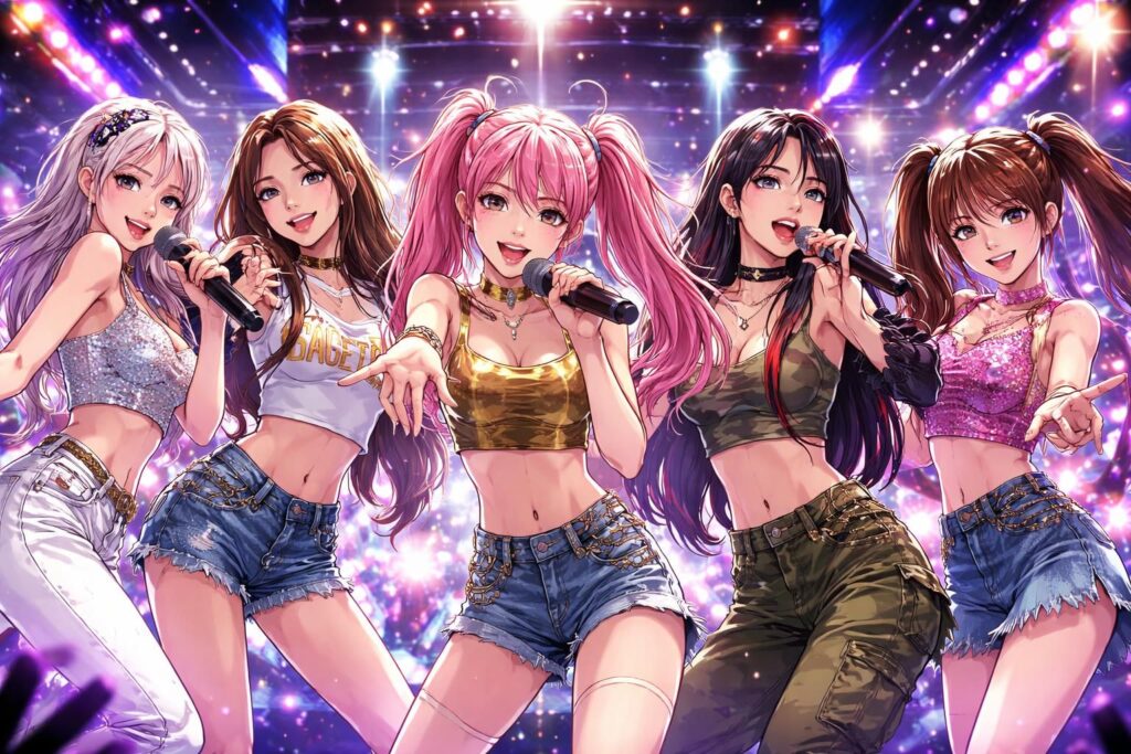 le groupe 르세라핌 est nominé aux korean music awards dans la catégorie 'meilleur k-pop' avec leur titre 'spaghetti', une reconnaissance majeure pour leur créativité et leur talent.