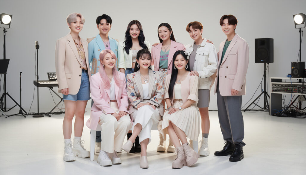 découvrez l'âge moyen des idols k-pop et explorez les données sur la jeunesse de ces stars emblématiques de la musique coréenne.