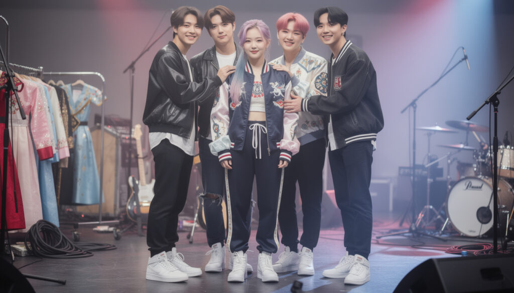 découvrez la signification du terme 'maknae' en k-pop, désignant le membre le plus jeune d'un groupe, et son rôle unique dans la dynamique des groupes idol.