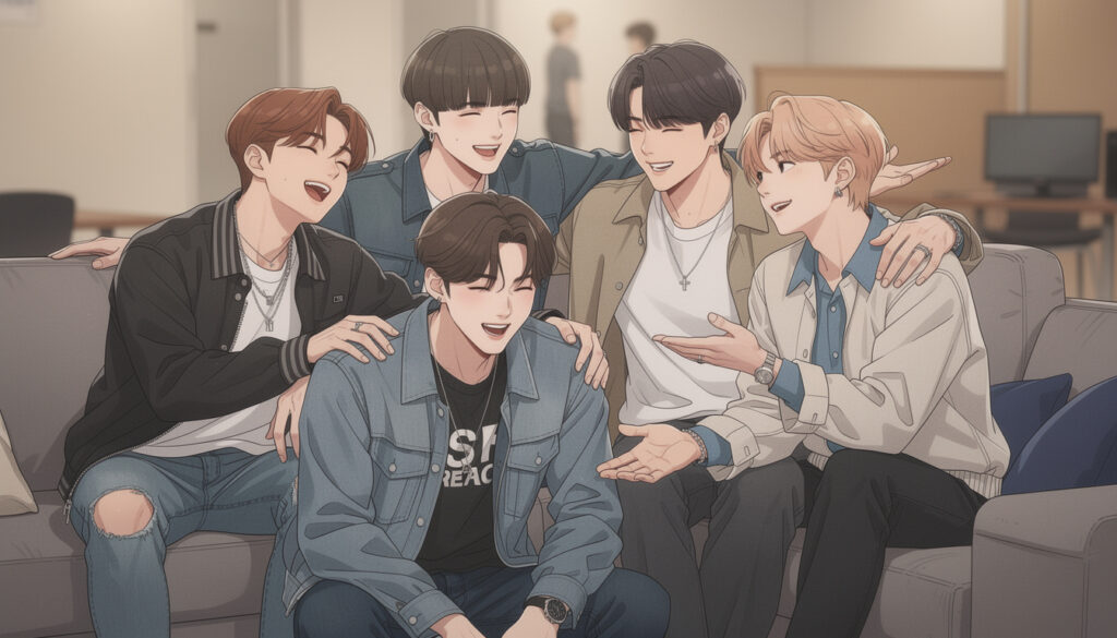 découvrez si bts, le célèbre groupe sud-coréen, reste uni et soudé en dehors de la scène, entre amitié et vie personnelle.