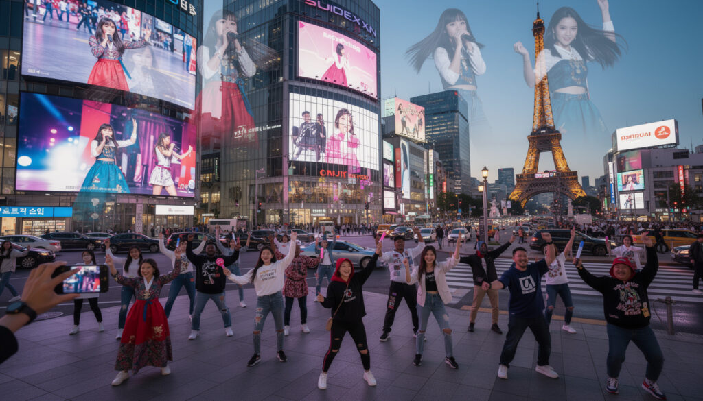 découvrez comment la k-pop réussit à conquérir le monde en s'exportant bien au-delà de la corée, grâce à sa musique, ses artistes et sa culture unique.