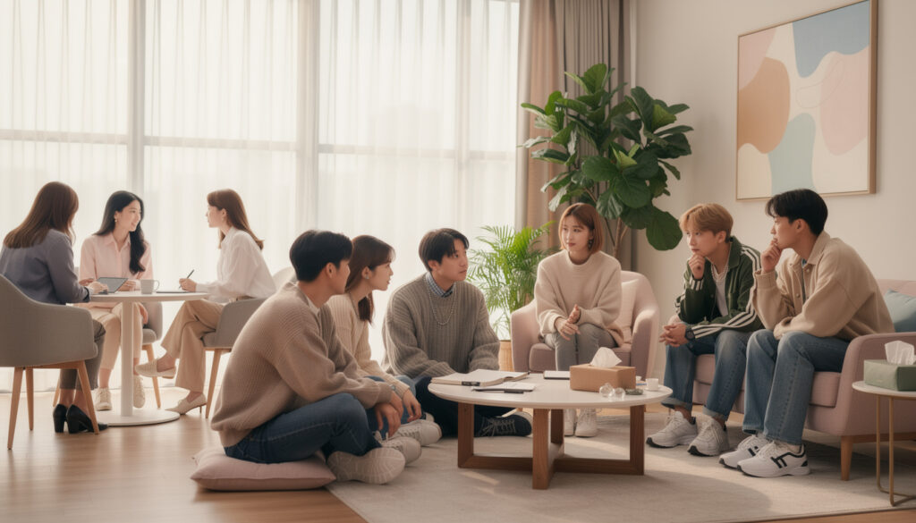 découvrez comment la santé mentale est prise en compte et gérée dans l'industrie de la k-pop, entre pressions, soutien et initiatives pour le bien-être des artistes.