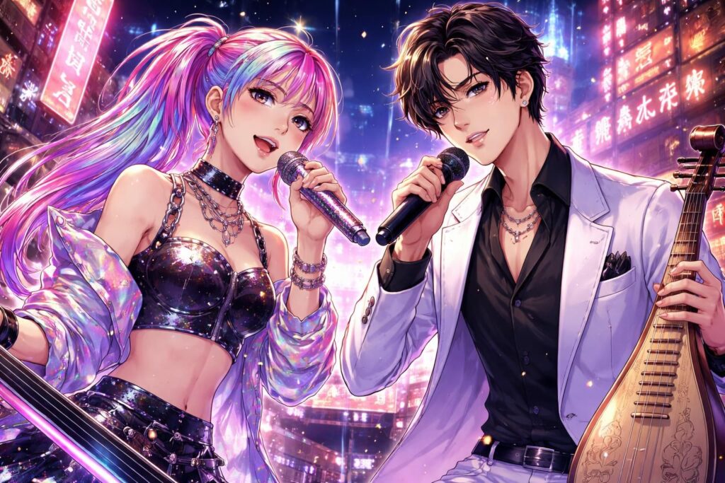 découvrez la fusion unique entre k-pop et cantopop dans 'k-pop out of time', une création musicale innovante par phoenix waters et te crea qui repousse les frontières des genres.
