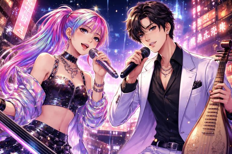 découvrez la fusion unique entre k-pop et cantopop dans 'k-pop out of time', une création musicale innovante par phoenix waters et te crea qui repousse les frontières des genres.