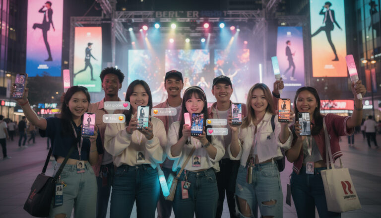 découvrez comment les réseaux sociaux influencent la popularité, la communication et la promotion des artistes k-pop dans le monde entier.