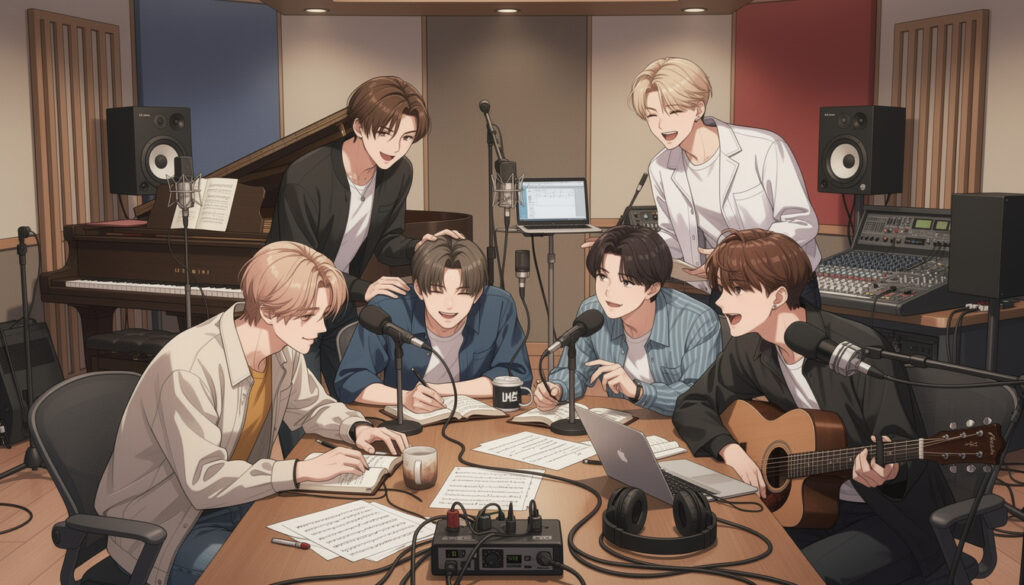 découvrez comment le groupe bts collabore à l’écriture de ses chansons, explorant leur processus créatif et leur implication artistique au cœur de leur musique.