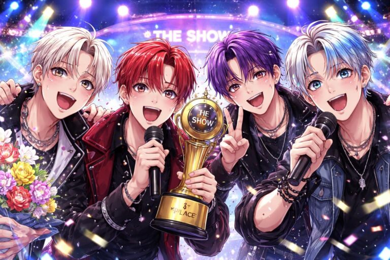 and2ble, la nouvelle sensation k-pop, décroche sa première victoire sur 'the show', marquant son ascension fulgurante parmi les étoiles de la scène musicale.