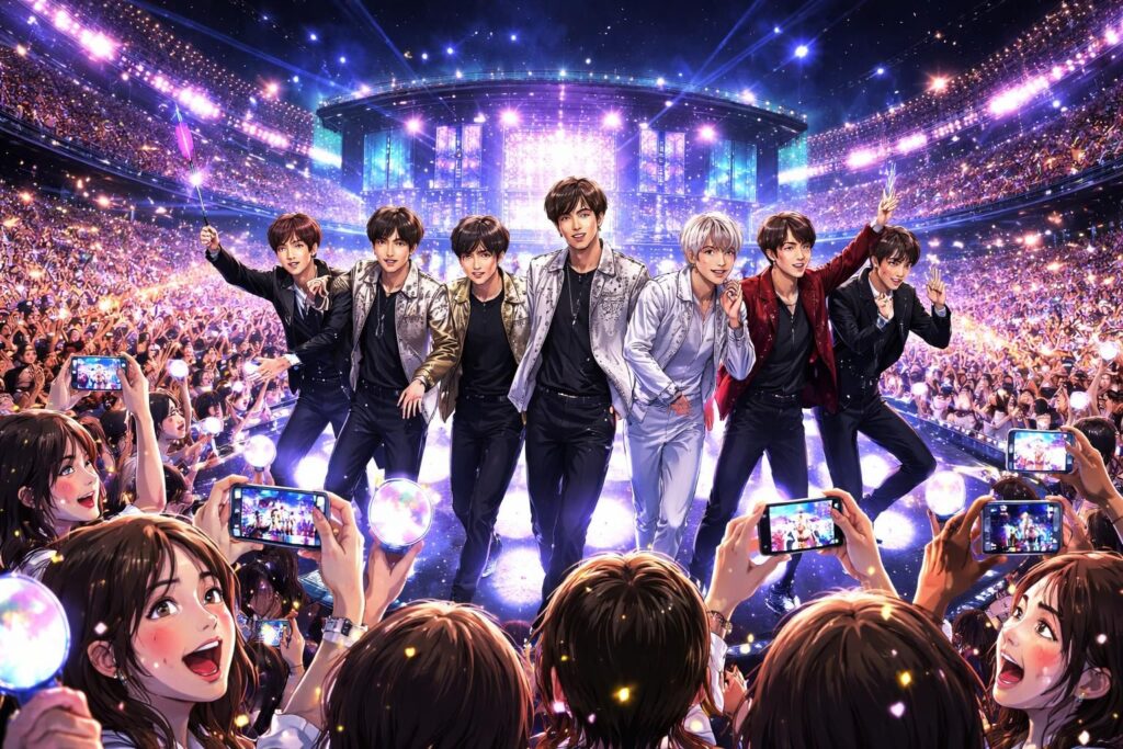 découvrez le retour triomphal de bts à séoul avec 260 000 fans en délire et des millions de spectateurs connectés en direct pour vivre cet événement exceptionnel.