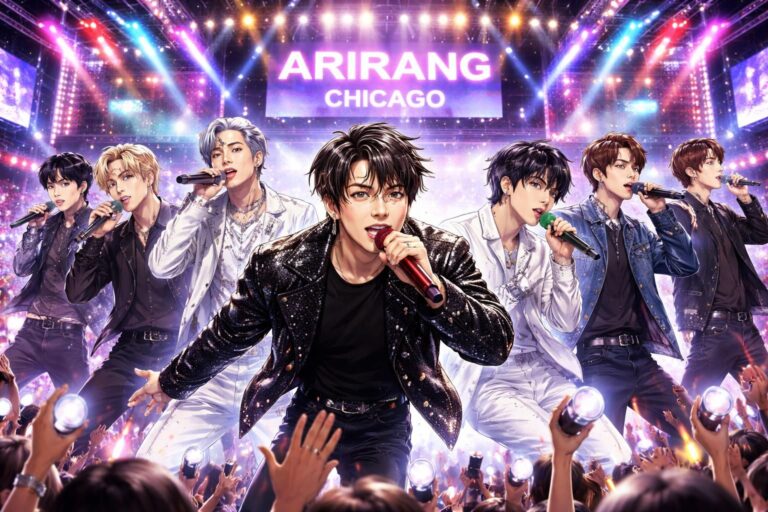 découvrez la critique de la tournée mondiale arirang de bts à chicago, mettant en lumière l'évolution musicale et artistique spectaculaire du groupe k-pop emblématique.