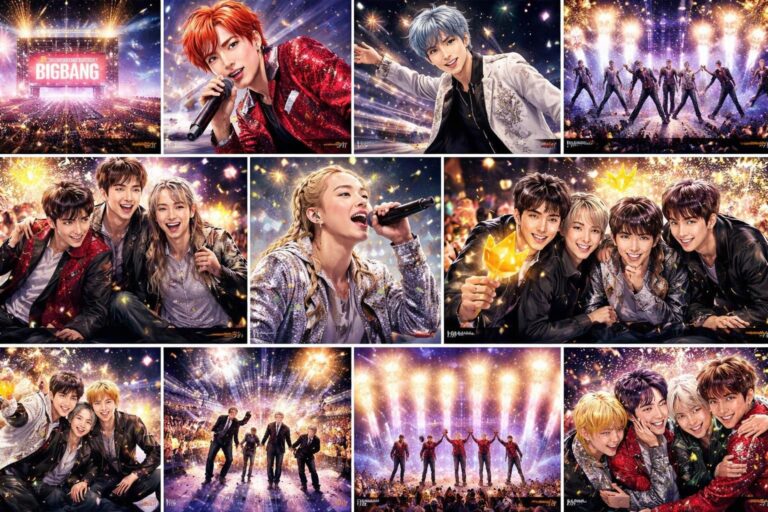découvrez les 13 moments les plus marquants du concert mémorable de bigbang célébrant leurs 20 ans d'aventure musicale au metlife stadium.