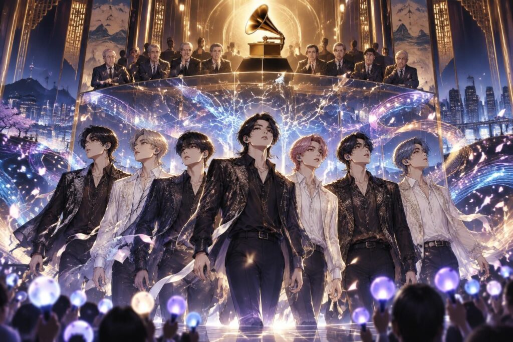 bts et la k-pop bousculent les grammy awards. décryptage des limites d’une institution qui peine encore à comprendre la diversité de la musique asiatique.