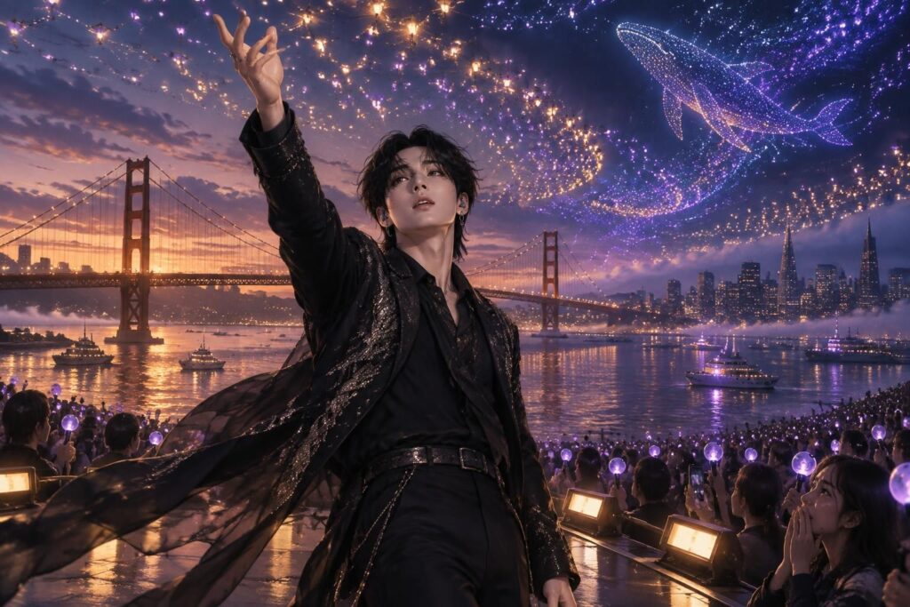 un membre emblématique de bts est à l’origine d’un événement spécial dans la baie de san francisco. découvrez les détails de cette initiative très attendue.