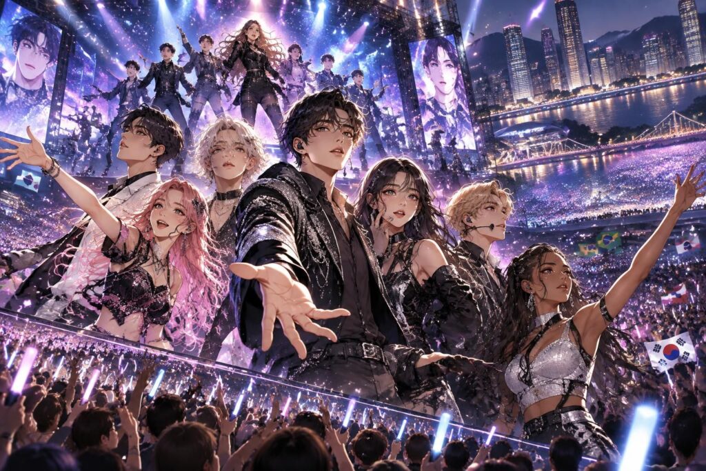 le changwon k-pop world festival fait son grand retour : découvrez les finalistes venus du monde entier et les stars réunies pour célébrer la k-pop.